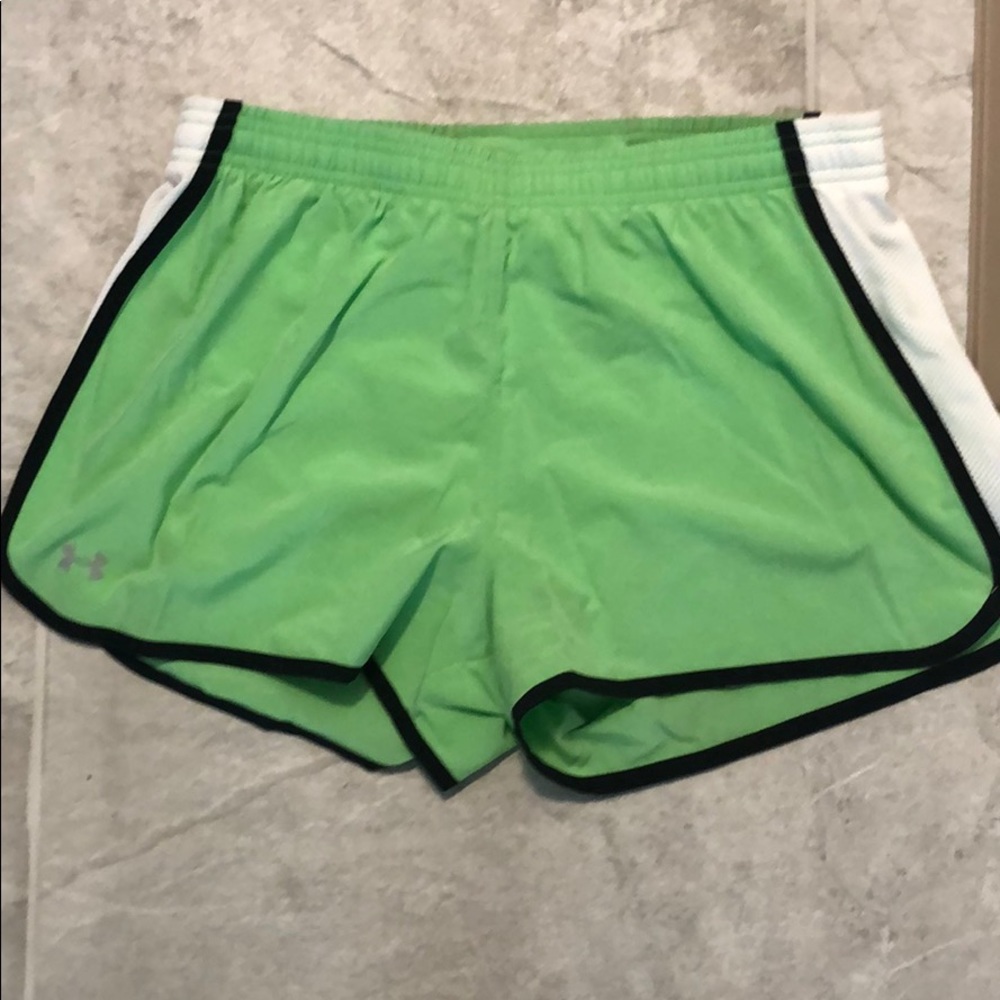 Under Armour Lime Green Athletic Shorts